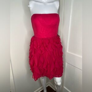aiden Aiden Mattox NWT Elegant Strapless Pink Dress PICTURED AS IS